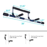 Multi-Purpose Doorway Pull-Up Bar, 250lb Weight Limit