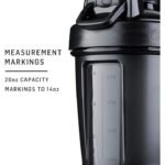 Classic Shaker Bottle Perfect for Protein Shakes and Pre Workout, 28-Ounce