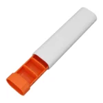 7 Grids Medicine Organizer Container White and Orange