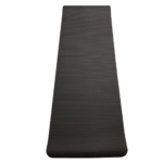 10mm Extra Long, Non Slip Exercise Mat w/ Carrying Strap, Black